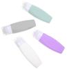 BAZEITFLOW 4-Piece Silicone Lotion Dispenser Bags, Leakproof Travel Containers, Small Refillable Cosmetic Bottles view 1