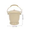 SHERCHPRY Portable PP Plastic Urine Container with Lid and Handle view 2