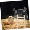 Hemobllo Hamster Bath Accessories with Ladder view 4