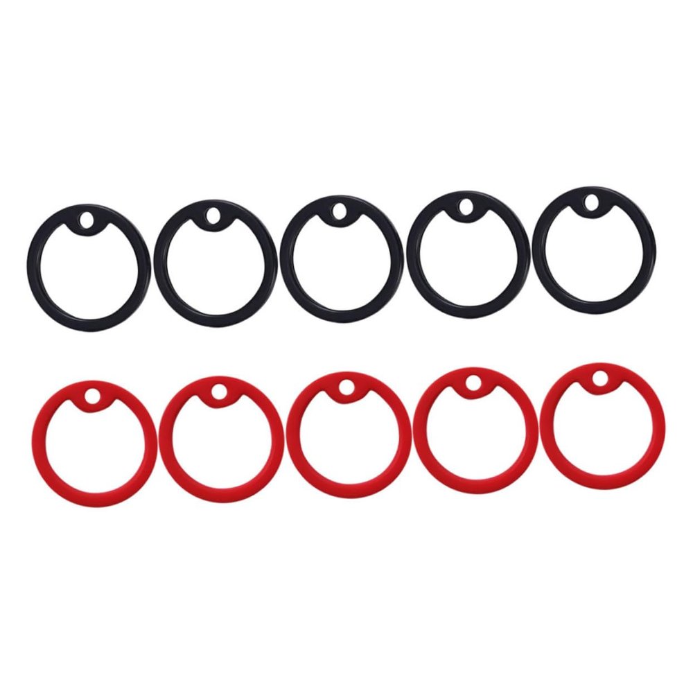ifundom 10 Pack Dog Name Tag Rings