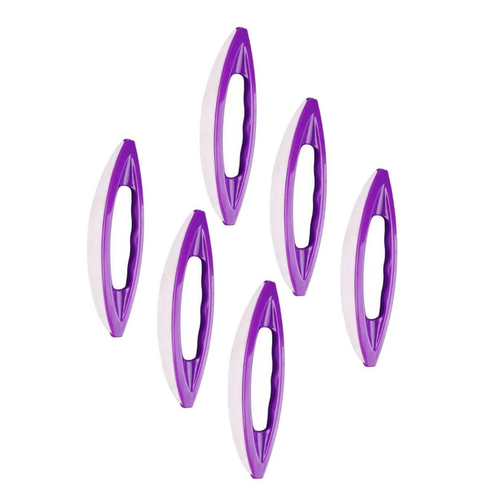 Nail Art Polishing Tool, Purple, ABS Plastic