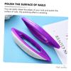 Nail Art Polishing Tool, Purple, ABS Plastic view 4
