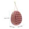 DEARMAMY 2-Pack Luffa Exfoliating Body Sponges with Hanging Loops view 2