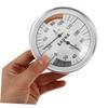 Stainless Steel Sauna Hygrometer Thermometer, Silver view 4