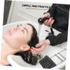 WOONEKY Shampoo Neck Support for Comfortable Headrest with Holder, Reusable and Skin-Friendly, for Salons and Home view 2