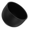 VALICLUD Stainless Steel Shaving Soap Bowl, Matte Black, Large Opening view 1