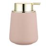 Stylish Ceramic Lotion Dispenser with Pump, Pink, 1 pc. view 1
