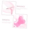 Plastic Eyebrow Stencils with 8 Shapes, 3-Piece Set, Pink view 2