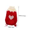 BCOATH 2-Piece Warm Knitted Heart Sweater for Dogs view 2