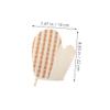 Linen Exfoliating Shower Glove with Diagonal Finger Design view 2