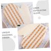 Linen Exfoliating Shower Glove with Diagonal Finger Design view 3