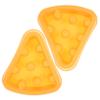 Yardwe 2-Pack Pet Slow Feeder Bowl - Cartoon Pizza Design view 1
