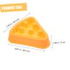 Yardwe 2-Pack Pet Slow Feeder Bowl - Cartoon Pizza Design view 3