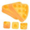 Yardwe 2-Pack Pet Slow Feeder Bowl - Cartoon Pizza Design view 4