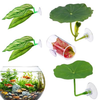 Betta Hammock, Breeding Leaf Aquarium Ornament, Set of 5