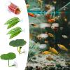 Betta Hammock, Breeding Leaf Aquarium Ornament, Set of 5 view 3