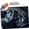 Wooden Car Diffuser for Essential Oils, 2 Pieces view 3