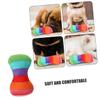 Abaodam 3-Piece Plush Squeaky Bone Toy for Puppies view 3