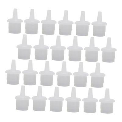 LOLIPPYY 100-Piece ABS Eyelash Glue Bottle Plugs