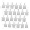 LOLIPPYY 100-Piece ABS Eyelash Glue Bottle Plugs view 1