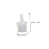LOLIPPYY 100-Piece ABS Eyelash Glue Bottle Plugs view 2