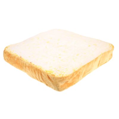 Yardwe Creative Toast Bread Pet Cushion Bed for Kittens and Small Dogs