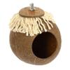 HOLIDYOYO Hanging Coconut Shell Bird Nest view 1