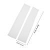 PACKOVE Sun Protection Arm Sleeves, Ice Silk, 1 Pair, White, Adult view 2