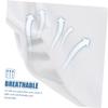 PACKOVE Sun Protection Arm Sleeves, Ice Silk, 1 Pair, White, Adult view 3