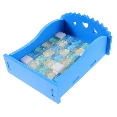 PERSELOSO Crystal Blue Cooling Bed for Small Animals
