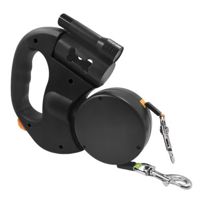 Retractable Dog Leash with Braking System, Long Nylon Tape Leash, Comfortable Handle and Tangle-Free Design for Small to Large Dogs
