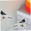 Stainless Steel Furniture Wall Anchor, Silver, 1 Set, Childproof view 4