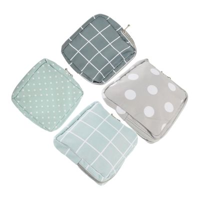 Portable Polyester-Cotton Period Pouch, Compact