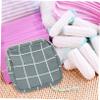 Portable Polyester-Cotton Period Pouch, Compact view 3