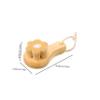 Manual Facial Cleansing Brush and Fiber, Beige, for Pores view 2