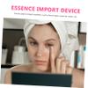 Portable Facial Massage Roller, Pink, ABS and Silicone view 3