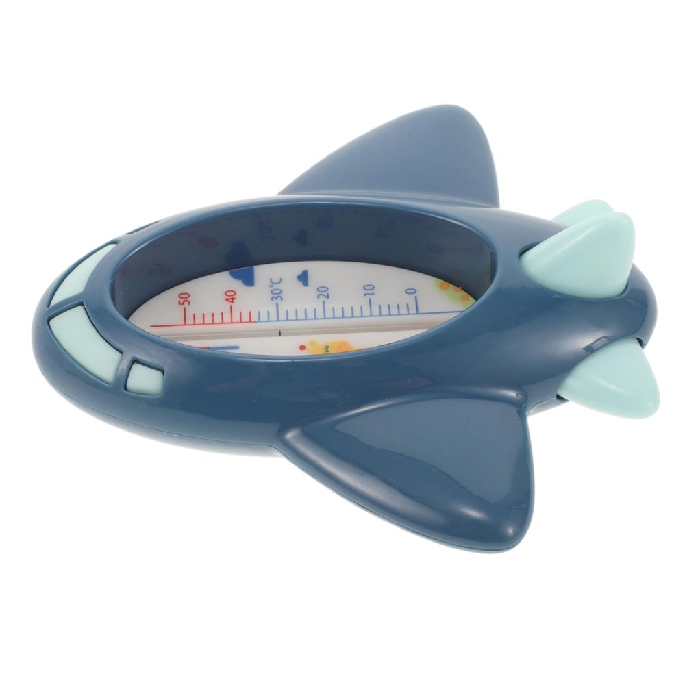 Baby Bathtub Thermometer with Water Temperature Display, Blue
