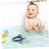 Baby Bathtub Thermometer with Water Temperature Display, Blue view 4
