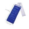 Medical Hot and Cold Wrap, Adjustable, Blue for Summer view 2