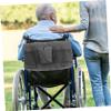 OUNONA Black Oxford-Fabric Rollator Storage Bag, Lightweight and Large Capacity view 2