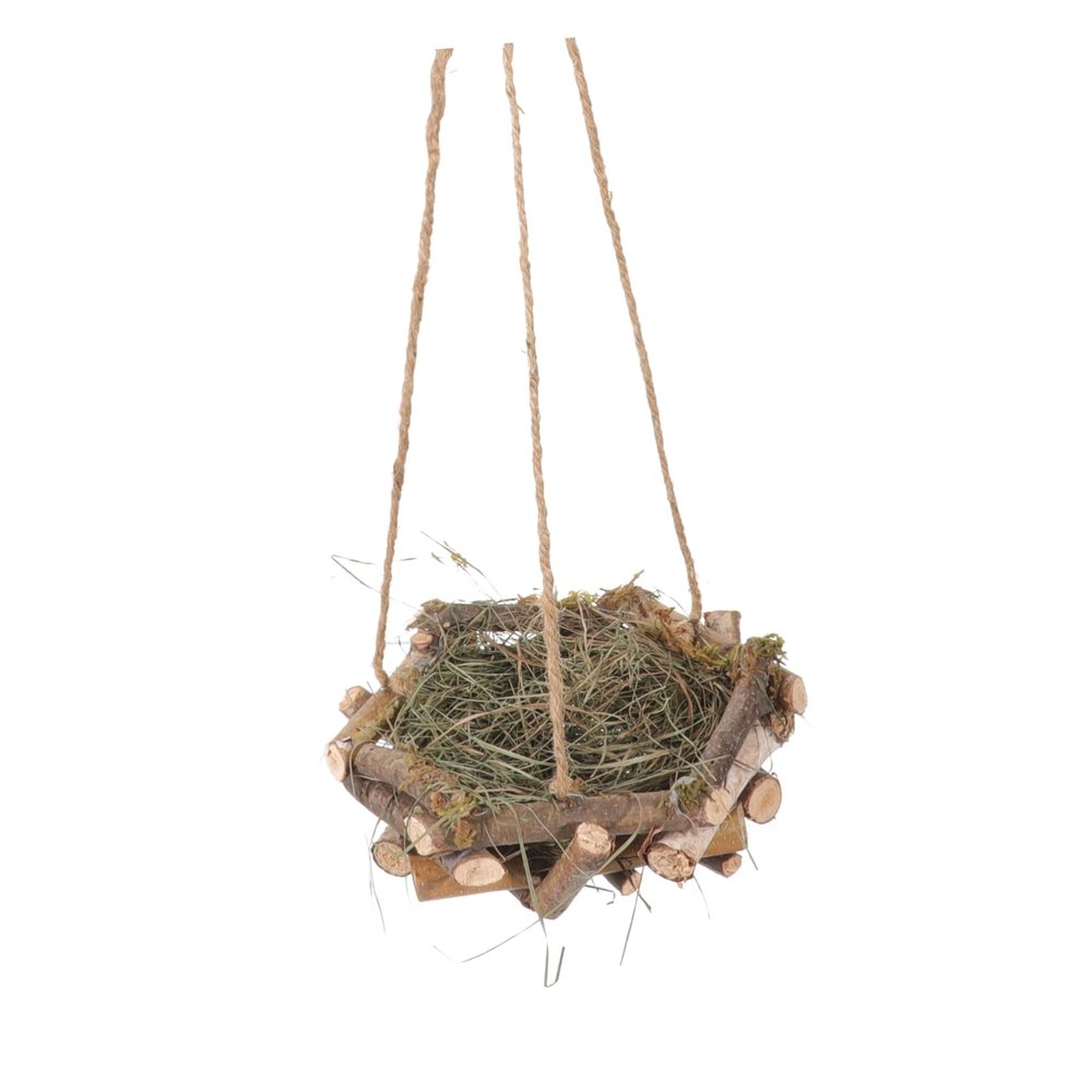 Toddmomy Handmade Natural Straw Bird Nest