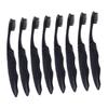 8-Piece Folding Toothbrush Set, PP, for Travel and Camping view 1