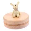 TOYANDONA Girls' First Tooth Keepsake Box, Handmade Beech Wood view 1