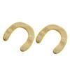 2-Pack Children's Toilet Seat Mats, Comfortable Padded, Yellow view 1
