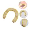 2-Pack Children's Toilet Seat Mats, Comfortable Padded, Yellow view 2