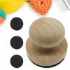 Wall-Mountable Natural Wood Nail Scratcher view 3