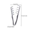 Texturizing Comb, Wide-Tooth Comb for Curly Hair, 20 x 10 x 2 cm view 2