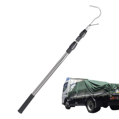 Bed Buddy Truck Tool, Magnetic Telescoping Cargo Retriever with Multifunction Hook
