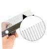 HEMOTON Double-Row Stainless Steel Dog Slicker Comb for Grooming and Mat Removal view 3