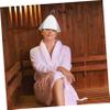 BESTonZON 2-Piece Felt Sauna Hats for Women and Men view 4